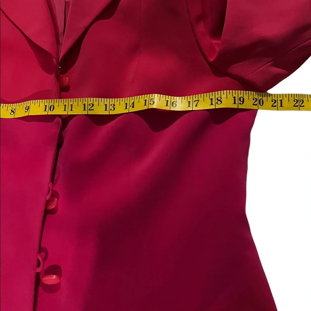Women’s Pink Blazer and Skirt Suit Jacket Set